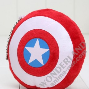Плюшевый брелок Капитан Америка - Щит / Captain America